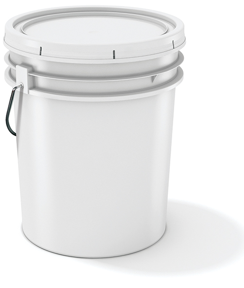 60346-001-02 1/4 Gallon Round Plastic Container IPL Commercial
