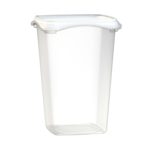 16 ounce Square Plastic Container - IPL Tamper Evident